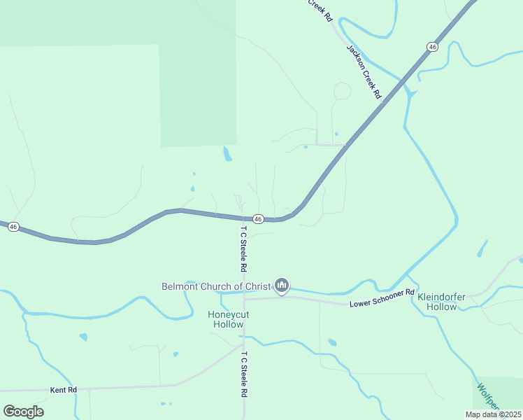 map of restaurants, bars, coffee shops, grocery stores, and more near 5710 State Road 46 in Nashville