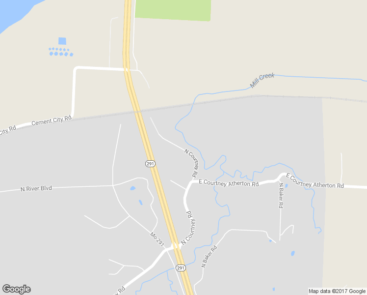 map of restaurants, bars, coffee shops, grocery stores, and more near 2711 North Courtney Road in Sugar Creek