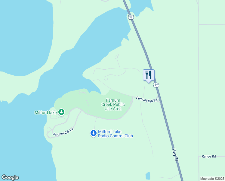 map of restaurants, bars, coffee shops, grocery stores, and more near Unnamed Road in Milford