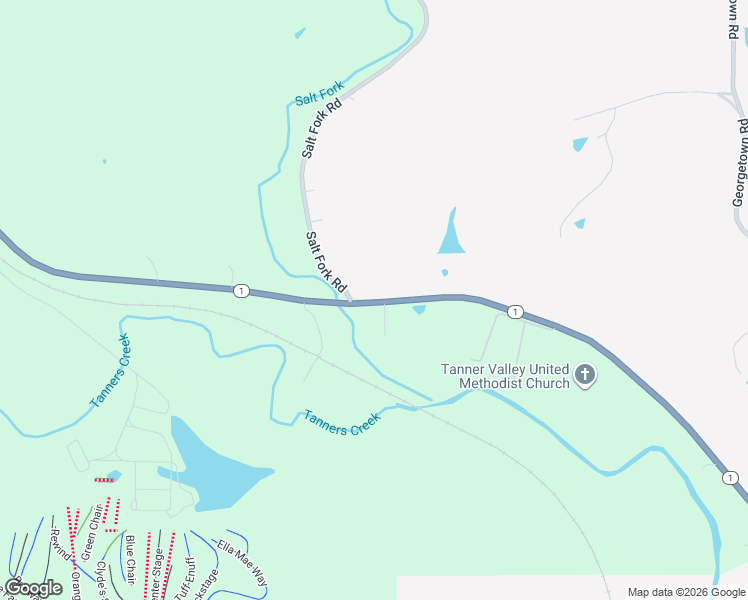 map of restaurants, bars, coffee shops, grocery stores, and more near 19421 Indiana 1 in Lawrenceburg