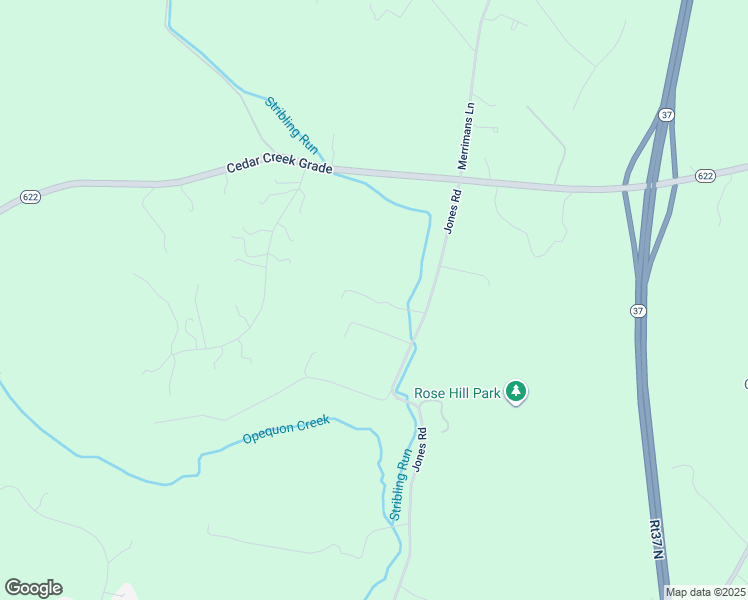 map of restaurants, bars, coffee shops, grocery stores, and more near 1844 Jones Road in Winchester