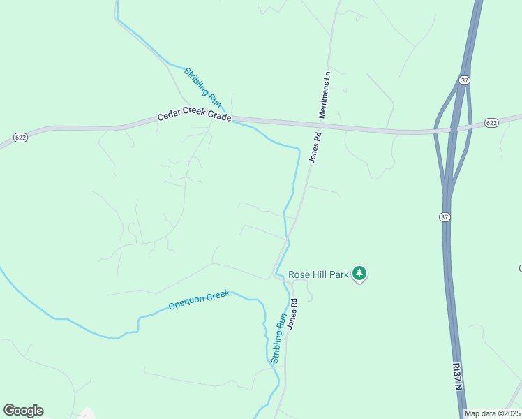 map of restaurants, bars, coffee shops, grocery stores, and more near 1844 Jones Road in Winchester