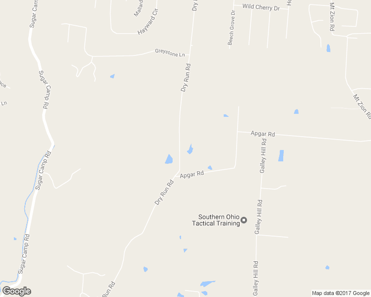 map of restaurants, bars, coffee shops, grocery stores, and more near 5396 Dry Run Road in Milford