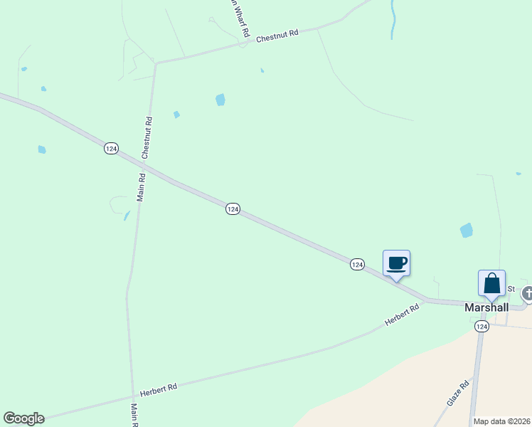 map of restaurants, bars, coffee shops, grocery stores, and more near 10386 Ohio 124 in Hillsboro