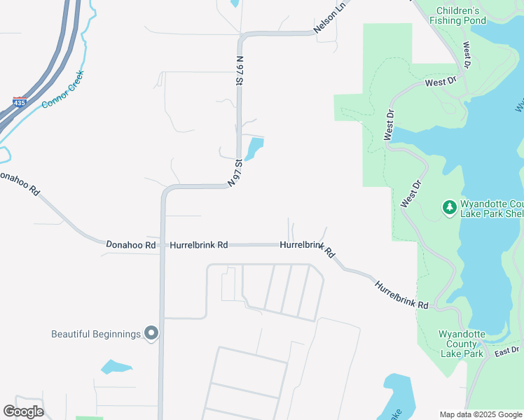 map of restaurants, bars, coffee shops, grocery stores, and more near 9600 Hurrelbrink Road in Kansas City