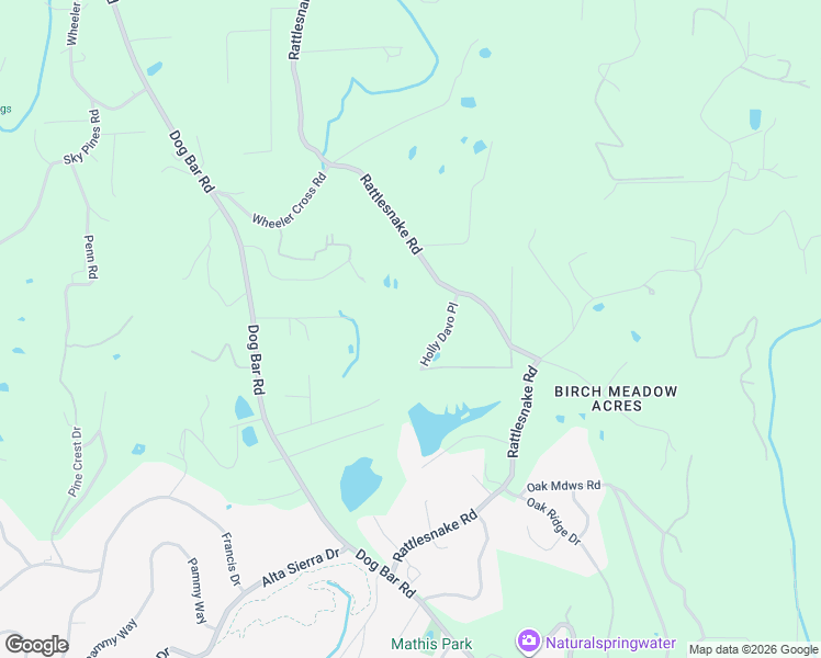 map of restaurants, bars, coffee shops, grocery stores, and more near 16034 Holly Davo Place in Grass Valley