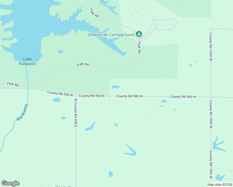 map of restaurants, bars, coffee shops, grocery stores, and more near 15732 West 900 North in Jasonville