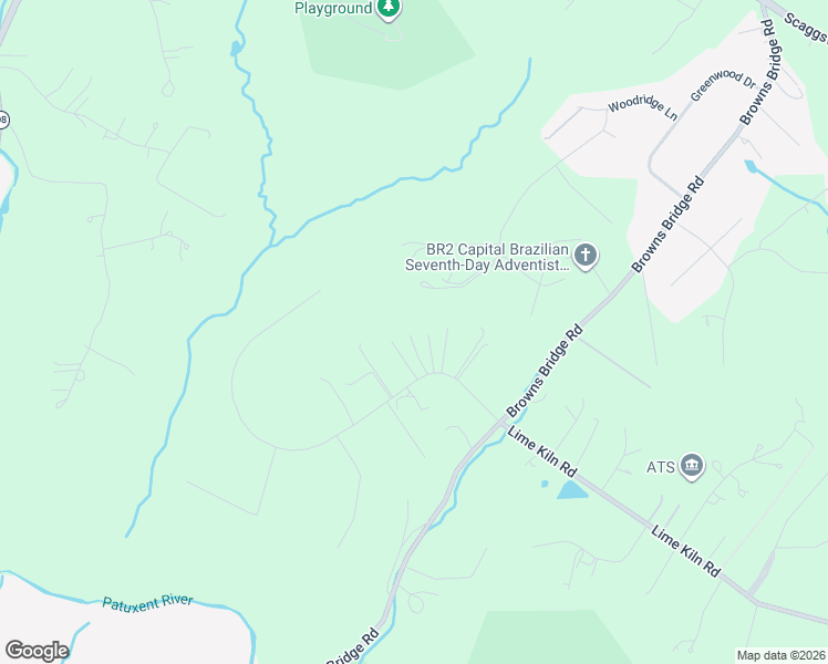 map of restaurants, bars, coffee shops, grocery stores, and more near 12732 Lime Kiln Road in Highland
