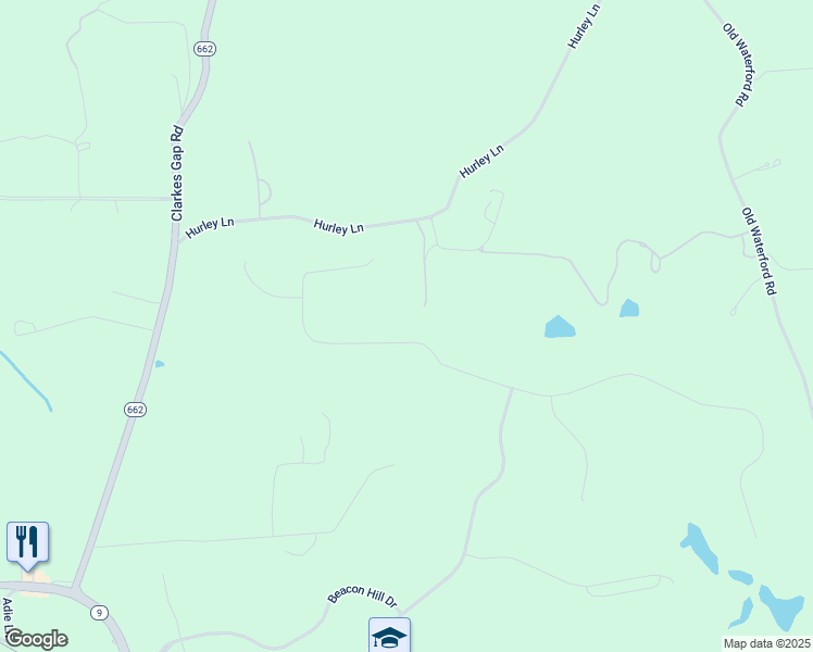 map of restaurants, bars, coffee shops, grocery stores, and more near 40480 Spectacular Bid Place in Leesburg