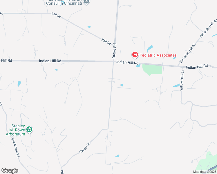 map of restaurants, bars, coffee shops, grocery stores, and more near 4950 Drake Road in Cincinnati