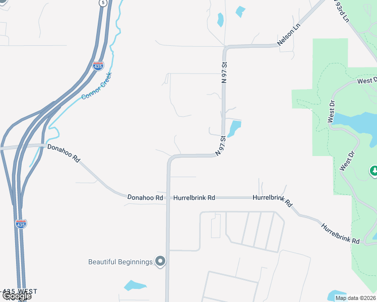 map of restaurants, bars, coffee shops, grocery stores, and more near 9800 Donahoo Road in Kansas City