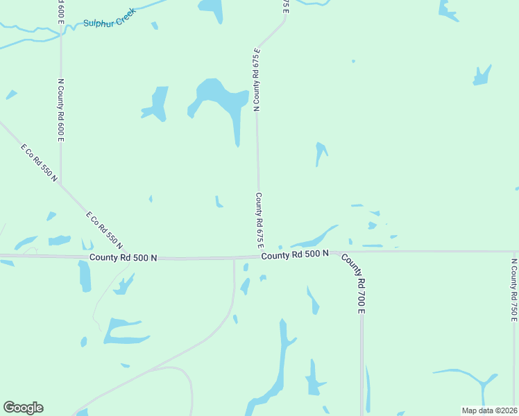 map of restaurants, bars, coffee shops, grocery stores, and more near 5236 N County Road 675 East in Shelburn