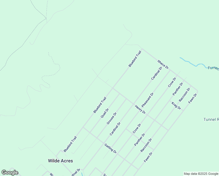 map of restaurants, bars, coffee shops, grocery stores, and more near 553 Bluebird Trail in Winchester