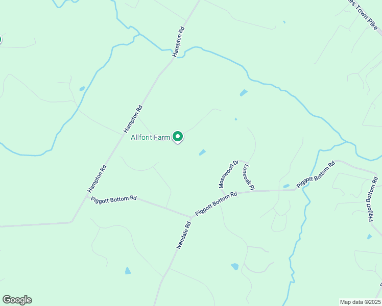 map of restaurants, bars, coffee shops, grocery stores, and more near 38678 Piggott Bottom Road in Hamilton