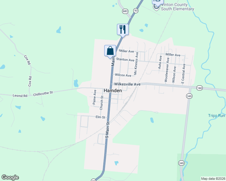 map of restaurants, bars, coffee shops, grocery stores, and more near in Hamden