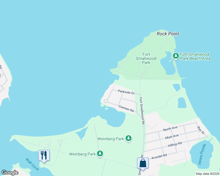 map of restaurants, bars, coffee shops, grocery stores, and more near 7522 Rock Creek Way in Pasadena