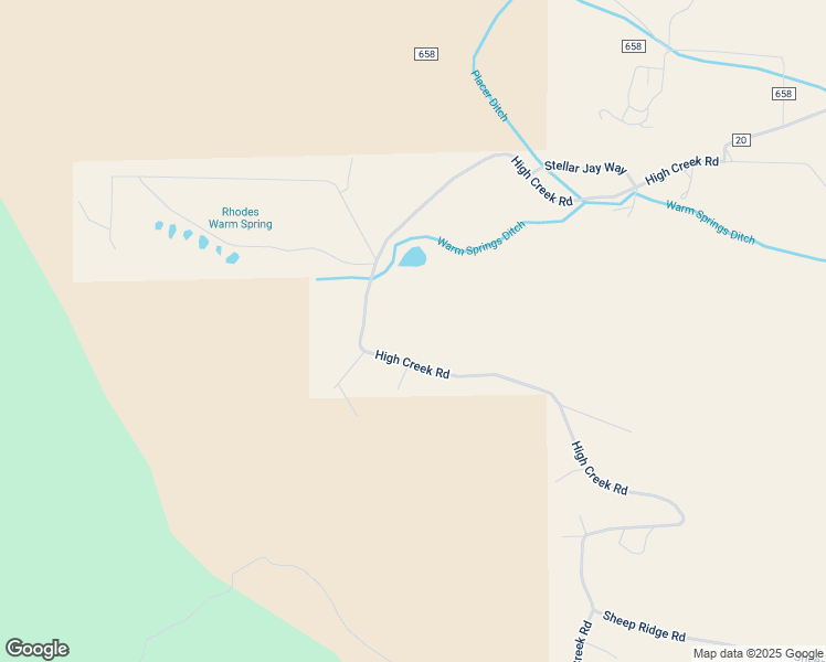 map of restaurants, bars, coffee shops, grocery stores, and more near 1170 High Creek Road in Fairplay