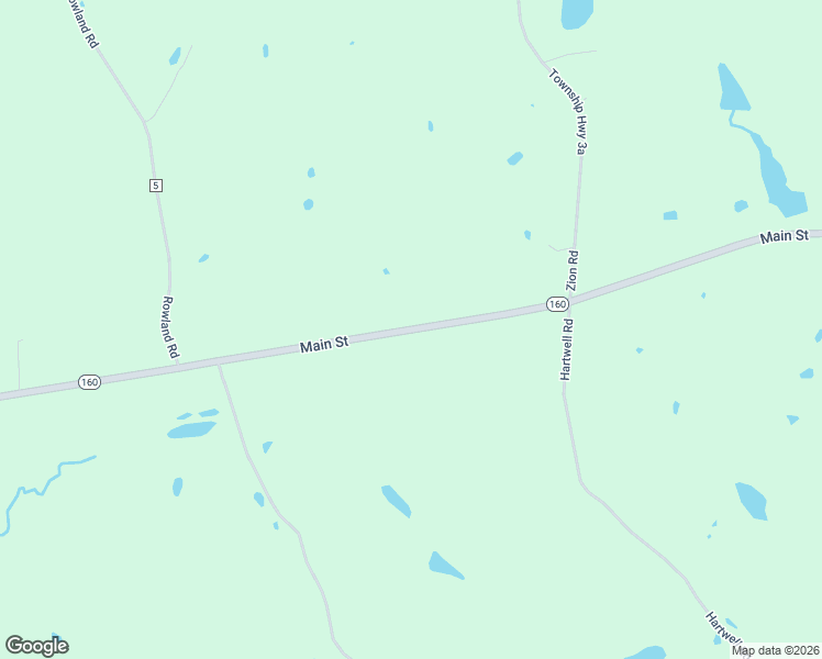 map of restaurants, bars, coffee shops, grocery stores, and more near 38758 Ohio 160 in Hamden