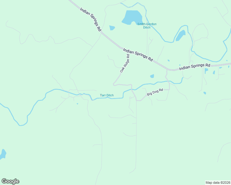 map of restaurants, bars, coffee shops, grocery stores, and more near 13966 Oak Ridge Road in Penn Valley