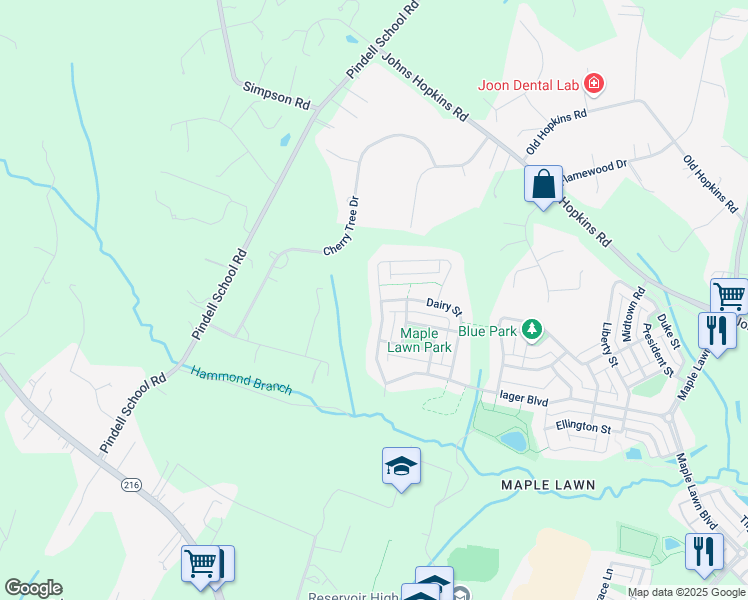 map of restaurants, bars, coffee shops, grocery stores, and more near 11670 Federal Street in Fulton