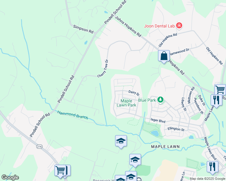 map of restaurants, bars, coffee shops, grocery stores, and more near 11670 Federal Street in Fulton