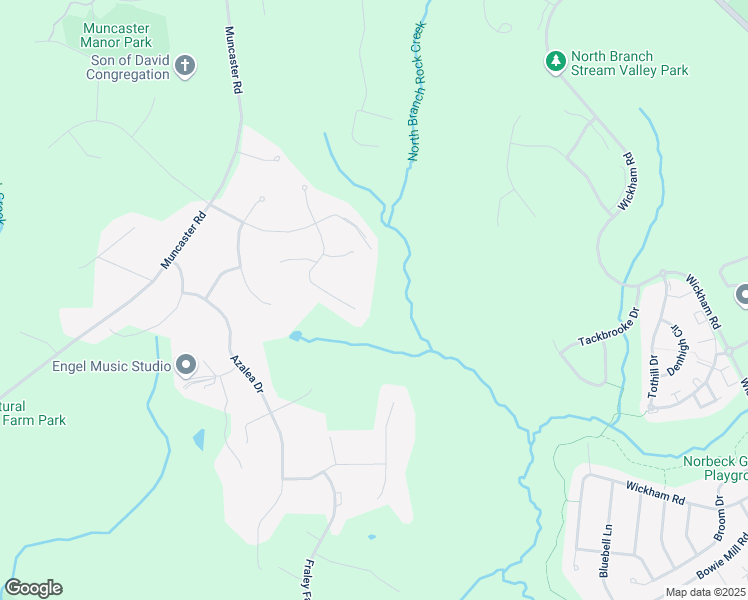 map of restaurants, bars, coffee shops, grocery stores, and more near 18701 Shremor Drive in Rockville