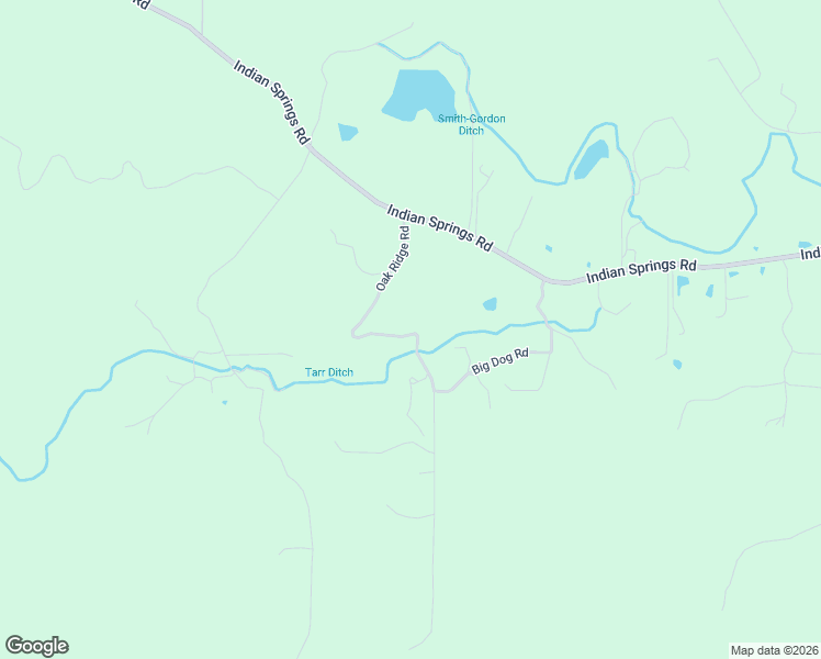 map of restaurants, bars, coffee shops, grocery stores, and more near 13966 Oak Ridge Road in Penn Valley