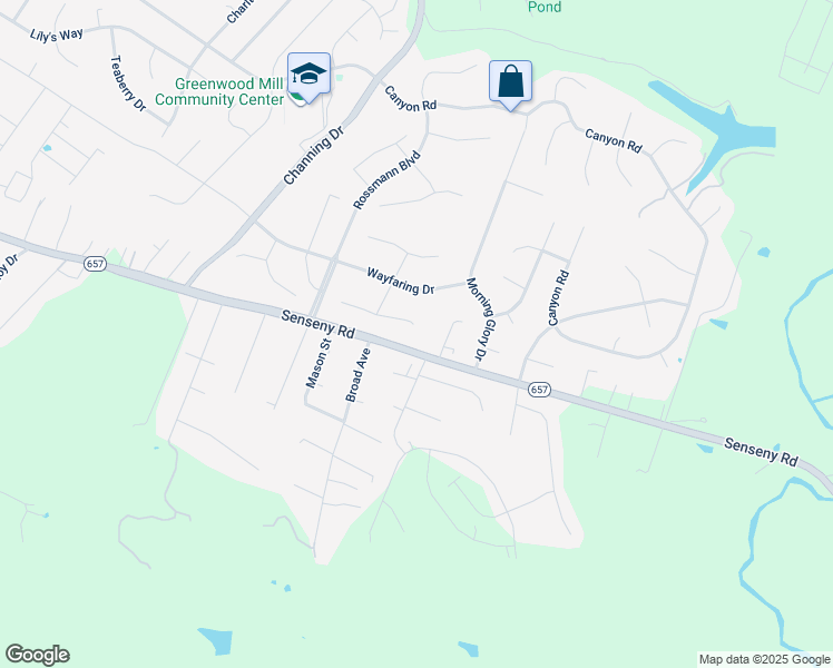 map of restaurants, bars, coffee shops, grocery stores, and more near 120 Van Gogh Terrace in Winchester