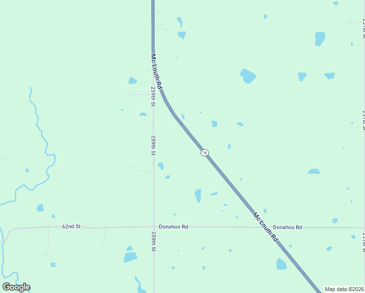 map of restaurants, bars, coffee shops, grocery stores, and more near 21507 McLouth Road in McLouth