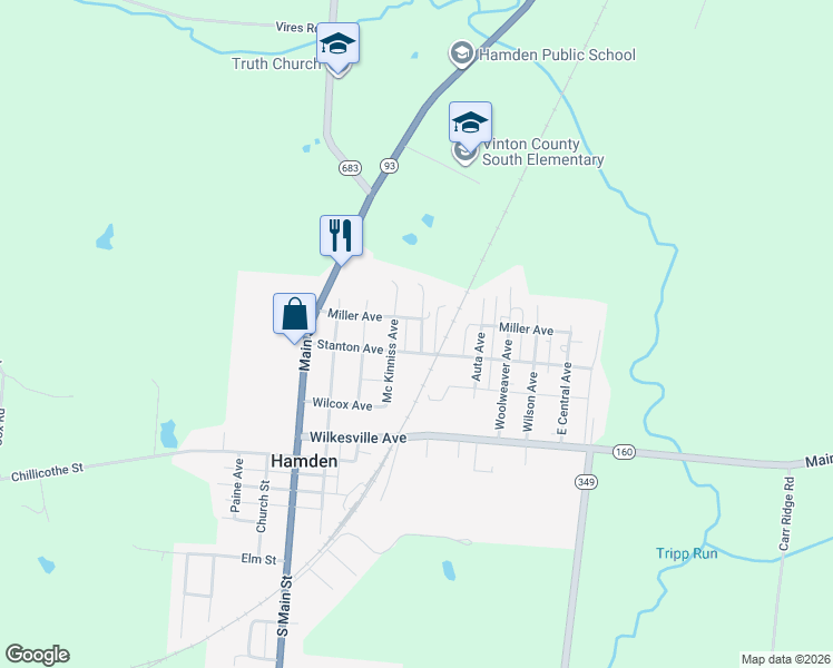 map of restaurants, bars, coffee shops, grocery stores, and more near 43 Earl Avenue in Hamden