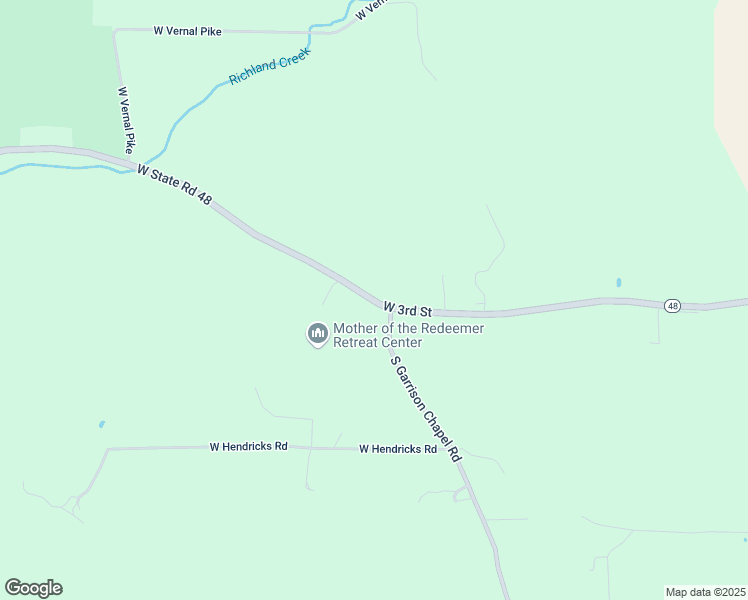 map of restaurants, bars, coffee shops, grocery stores, and more near 8201-8373 West State Road 48 in Bloomington