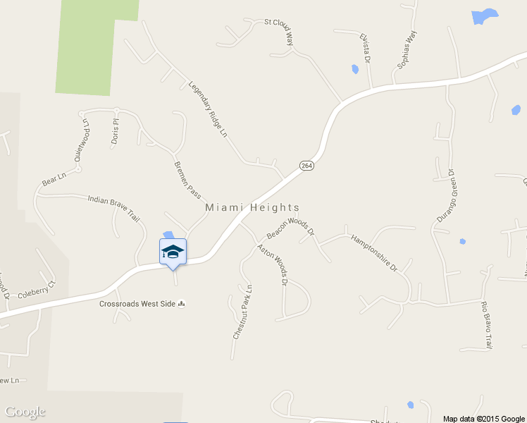 map of restaurants, bars, coffee shops, grocery stores, and more near 8407 Bridgetown Road in Cleves