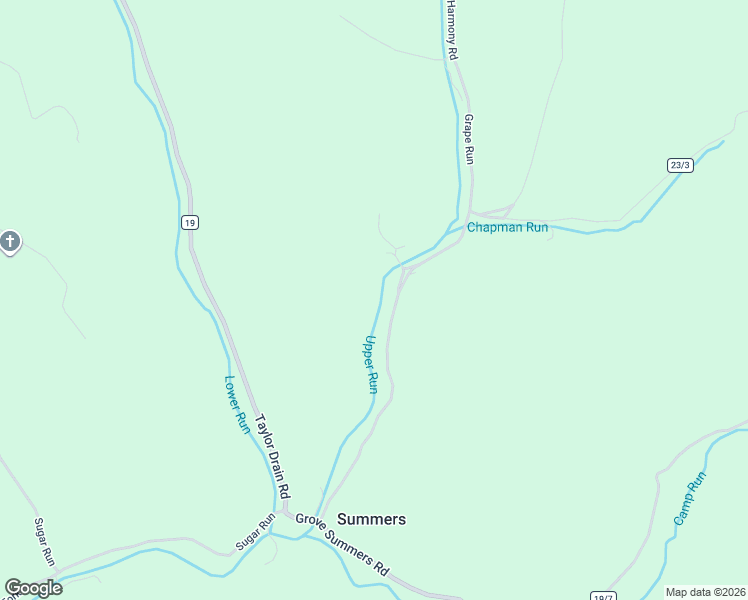 map of restaurants, bars, coffee shops, grocery stores, and more near 545 Harmony Road in West Union