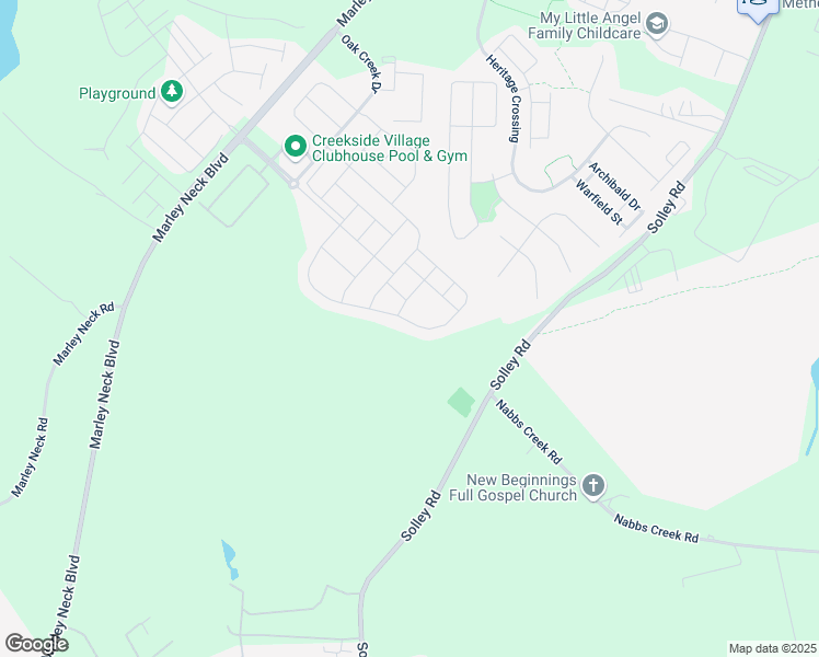 map of restaurants, bars, coffee shops, grocery stores, and more near 8212 Hickory Hollow Drive in Glen Burnie