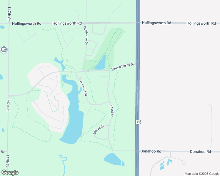 map of restaurants, bars, coffee shops, grocery stores, and more near 4421 North 141st Street in Basehor