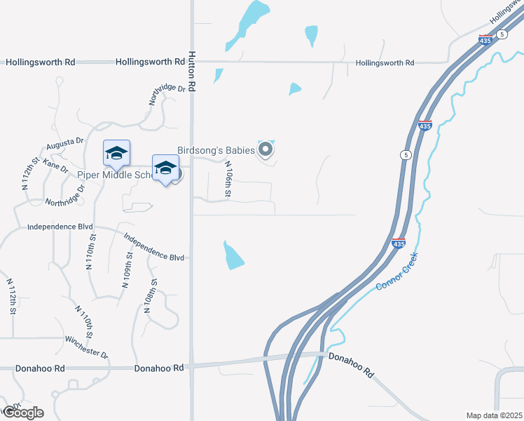 map of restaurants, bars, coffee shops, grocery stores, and more near 10515 Nelson Lane in Kansas City