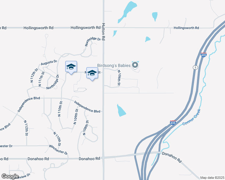 map of restaurants, bars, coffee shops, grocery stores, and more near 10625 Clubhouse Drive in Kansas City