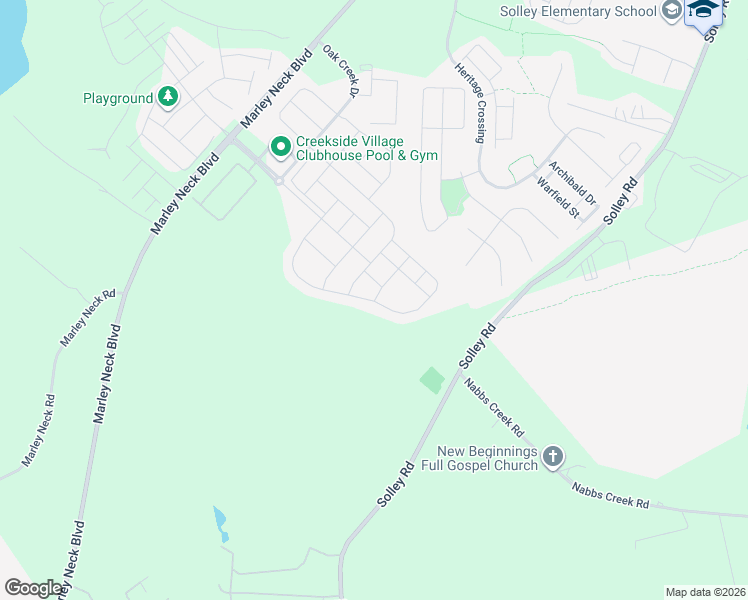 map of restaurants, bars, coffee shops, grocery stores, and more near 8304 Encore Drive in Glen Burnie