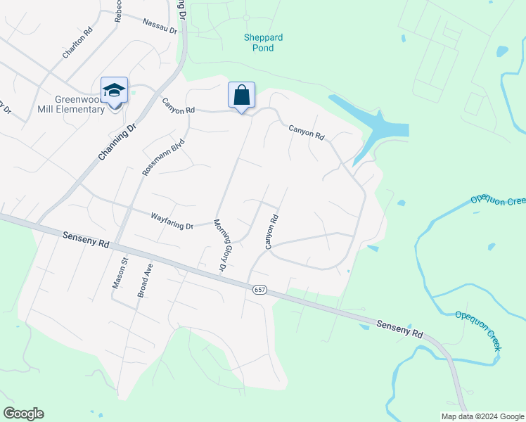 map of restaurants, bars, coffee shops, grocery stores, and more near 120 Alpine Meadow Road in Winchester