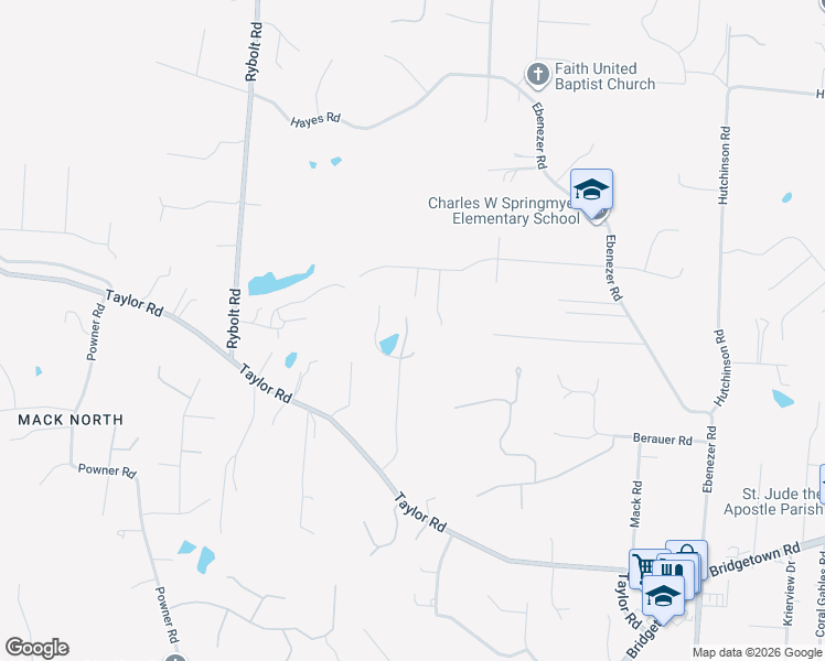 map of restaurants, bars, coffee shops, grocery stores, and more near in Cincinnati