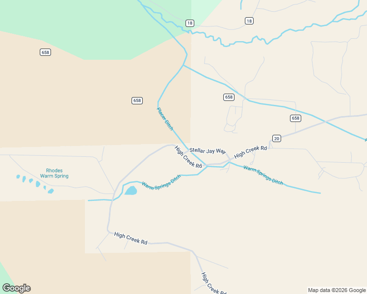 map of restaurants, bars, coffee shops, grocery stores, and more near 30 Stellar Jay Way in Fairplay