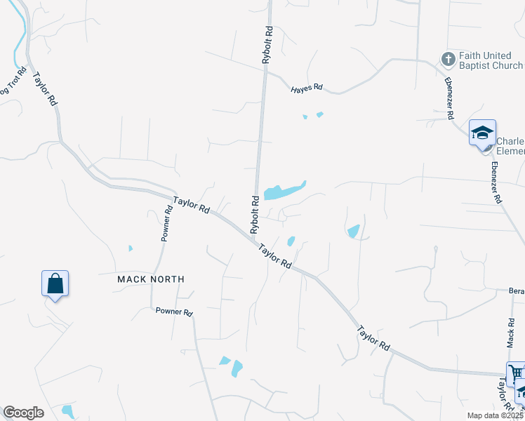 map of restaurants, bars, coffee shops, grocery stores, and more near 3980 Rybolt Road in Cincinnati