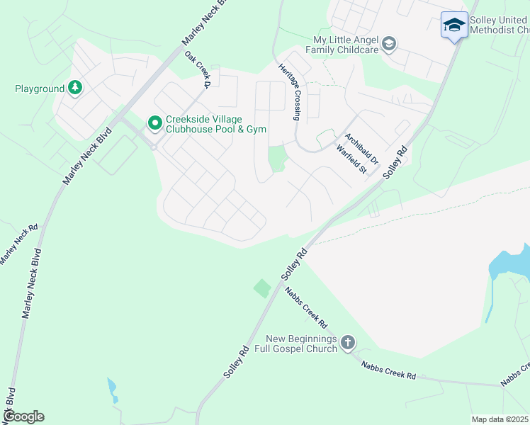 map of restaurants, bars, coffee shops, grocery stores, and more near 8272 Hickory Hollow Drive in Glen Burnie