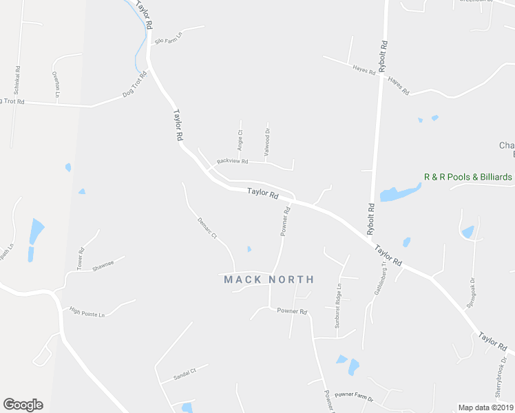 map of restaurants, bars, coffee shops, grocery stores, and more near 6849 Taylor Road in Cincinnati