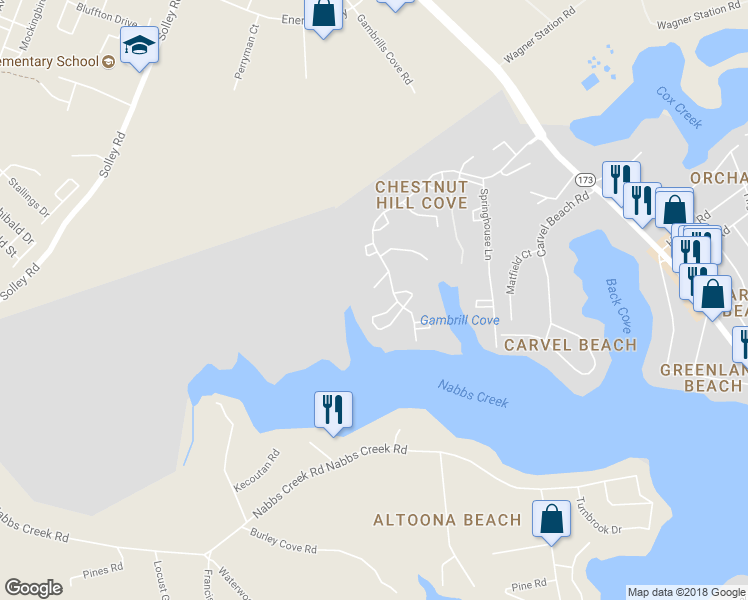 map of restaurants, bars, coffee shops, grocery stores, and more near 1138 Veranda Court in Riviera Beach