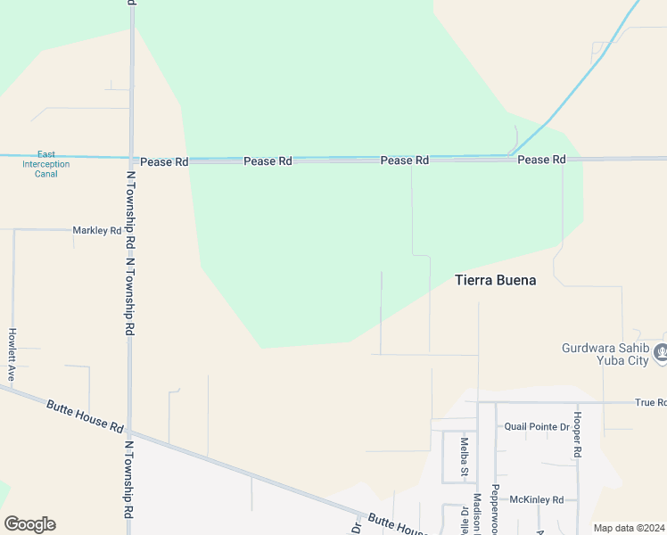 map of restaurants, bars, coffee shops, grocery stores, and more near 3241C Fruitridge Road in Yuba City