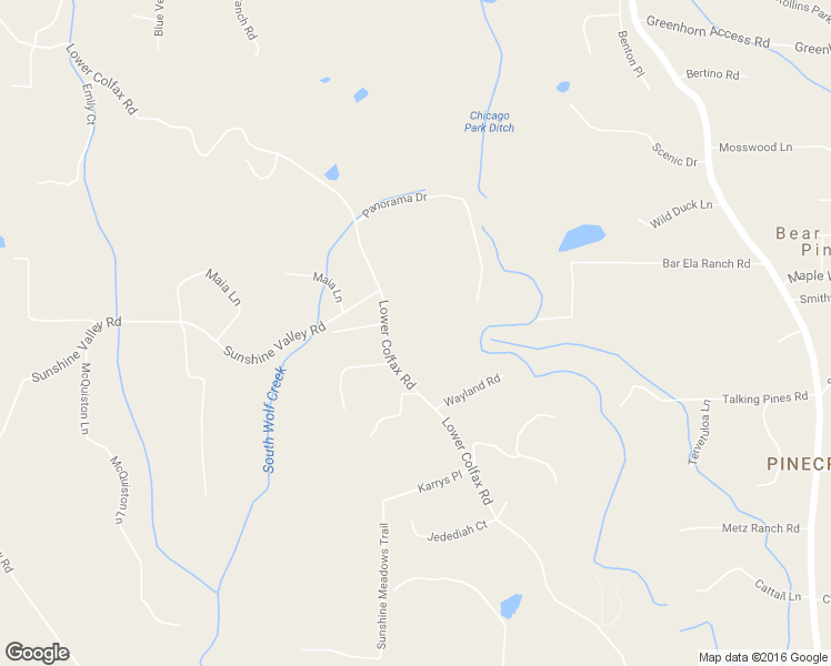 map of restaurants, bars, coffee shops, grocery stores, and more near 15722 Lower Colfax Road in Grass Valley