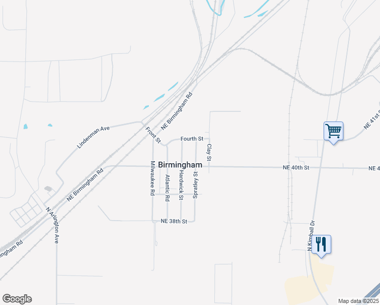 map of restaurants, bars, coffee shops, grocery stores, and more near 380 Spratley Street in Birmingham