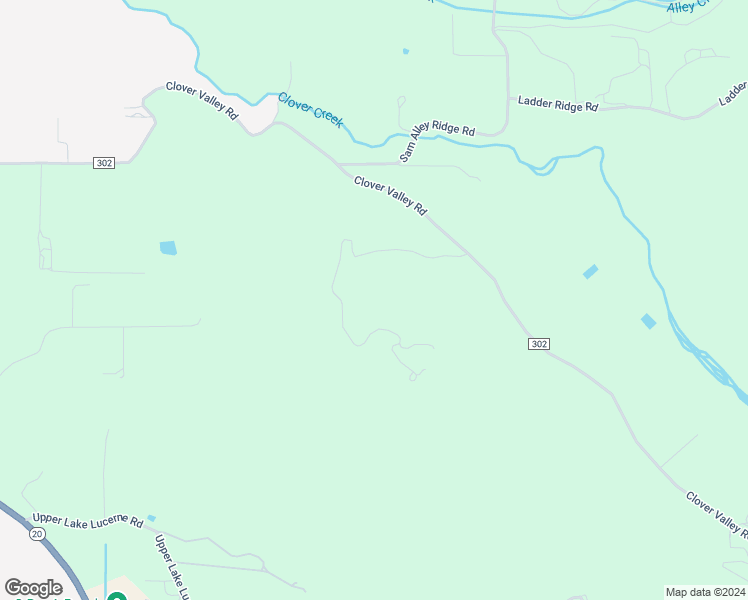 map of restaurants, bars, coffee shops, grocery stores, and more near 1725 Clover Valley Road in Upper Lake