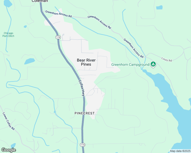 map of restaurants, bars, coffee shops, grocery stores, and more near 15782 Smithys Place in Grass Valley